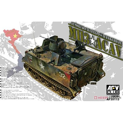 AF35113 1/35 M113A1 ACAV Plastic Model Kit