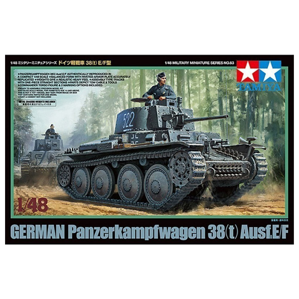 1/48 German Panzerkampfwagen 38(t) Ausf.E/F