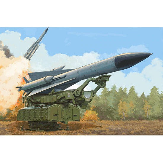 09550 1/35 Russian 5V28 of 5P72 Launcher SAM5 Gammon Plastic Model Kit